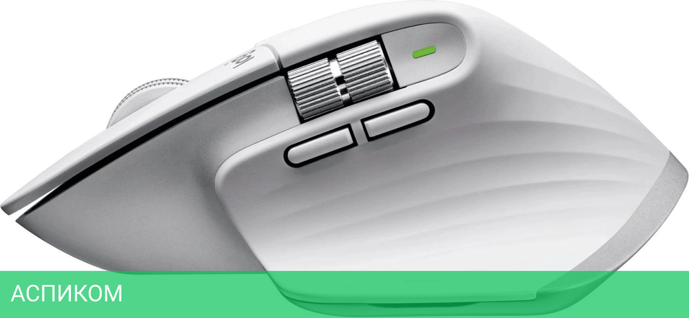 Мышь Logitech MX Master 3S светло-серый (910-006566)