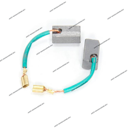 Электроугольная щетка 6.4х7.4х13 Поводок клемма-мама