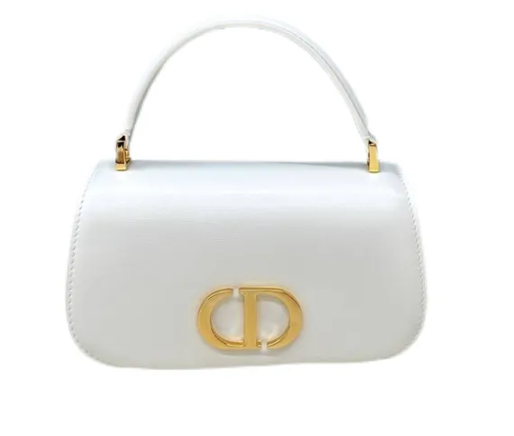 Сумка Dior 30 Montaigne Avenue Top Handle, белый
