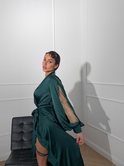 Халат Флоренс в Изумруде