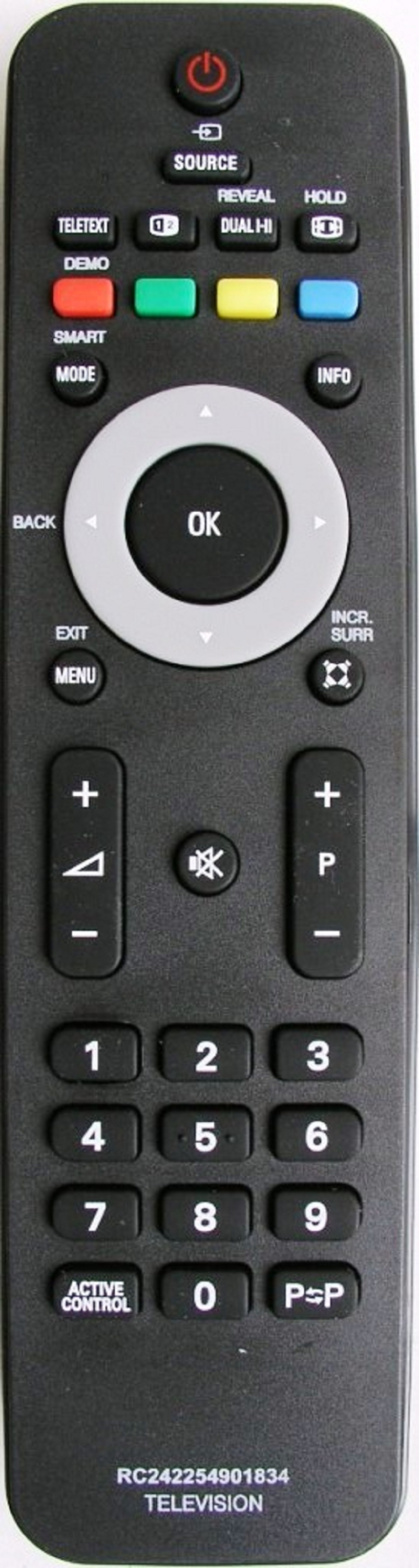 Пульт ДУ для Philips RC242254901834 / 2422 549 01834