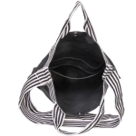 Сумка - шоппер женская «Every day», 2 кармана, плечевой ремень, микс три цвета, 30*11см