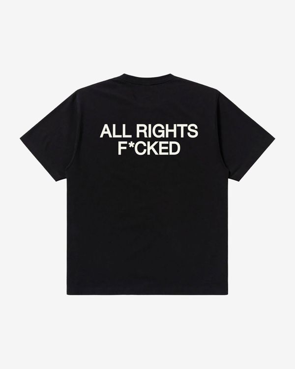 Футболка All Right Fucked Kamiki Boxlogo черная - фото 1