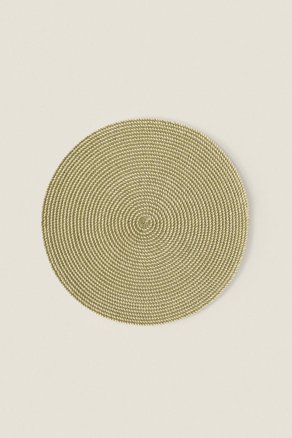 ZARA HOME БУМАЖНАЯ ПОДСТАВКА (УПАКОВКА ИЗ 2), ХАКИ