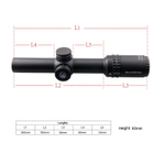 Оптический прицел Vector Optics SFP Grimlock 1-6x24 GenII