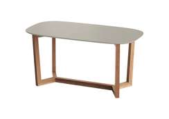 Стол обеденный Cross 2 160*85 см (серо-бежевый, бук)