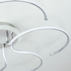 Citilux Джемини CL229251E LED RGB Люстра с пультом Хром