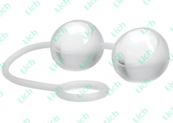 Стеклянные вагинальные шарики Kegels, 3.18 см