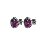 Серьги-пусеты Fiore Luna Amethyst A1909.M11 V/S