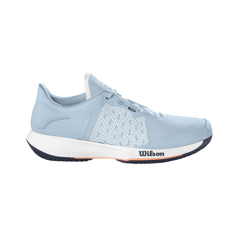 Женские Кроссовки теннисные Wilson Kaos Swift Clay W - baby blue/white/cantaloupe