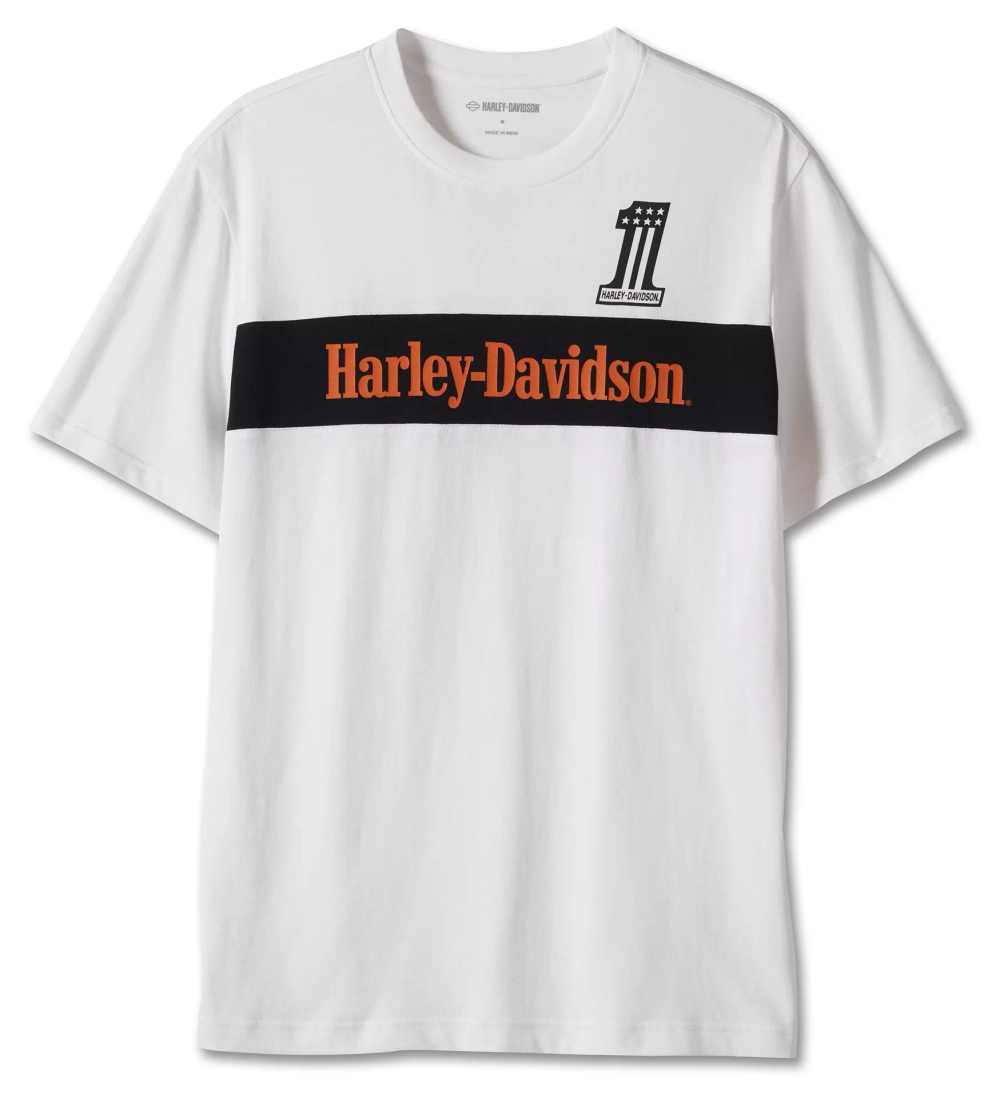 Футболка T-Shirt #1 Enduro white Harley-Davidson