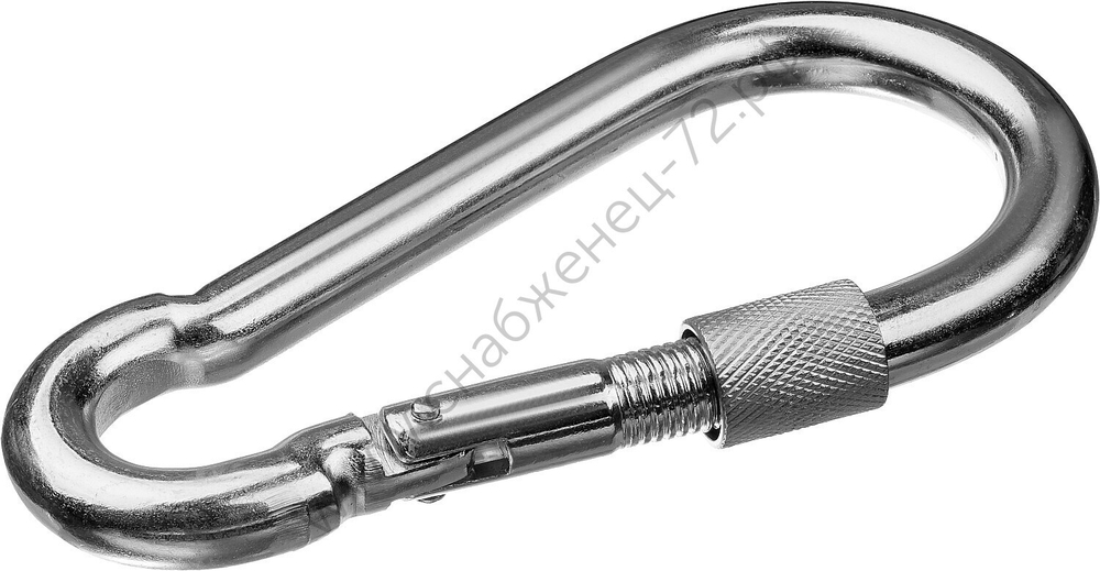 ЗУБР DIN 5299D 10 мм, карабин с предохранительной гайкой, 1 шт (304556-10)