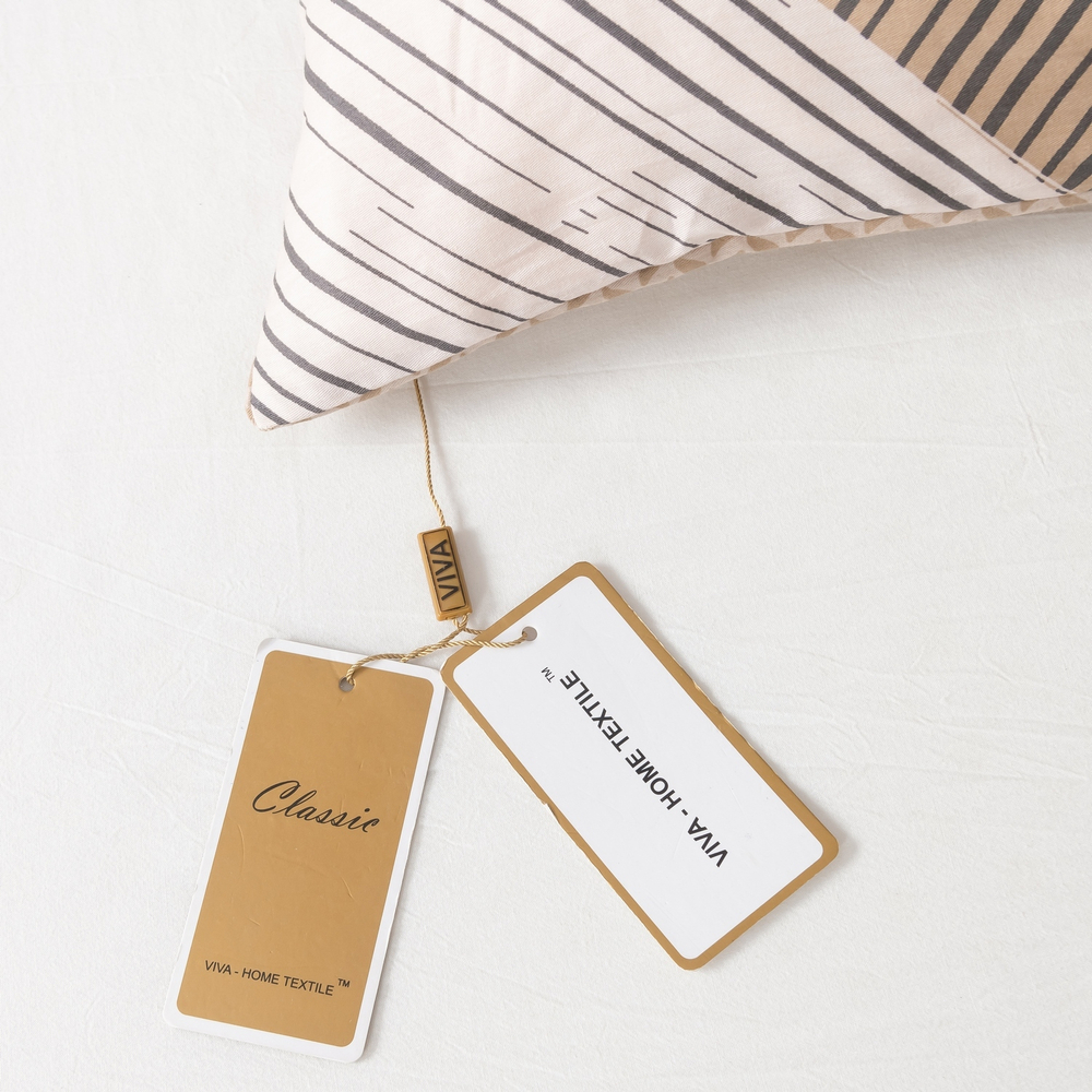 Комплект постельного белья Делюкс Сатин 100% хлопок на резинке LR603