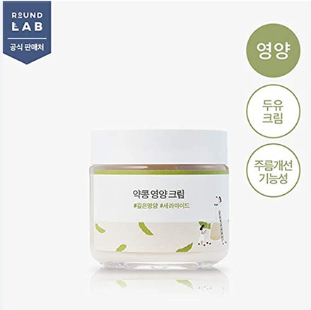 ROUND LAB Питательный крем для лица Soybean Nourishing Cream (80 мл)