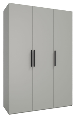 Шкаф для одежды, шкаф, Даллас, серый 80-696К1Ш