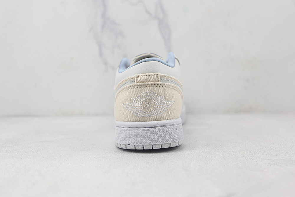 Jordan 1 Low Canvas Grey Cream