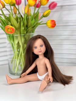 Кукла BERJUAN виниловая 35см Ева без одежды (2830)