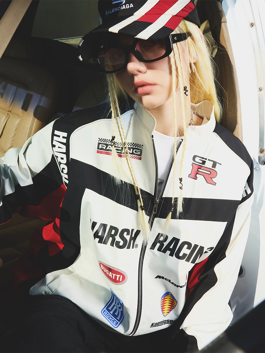 Куртка HARSHandCRUEL "Logomania" Racing Jacket