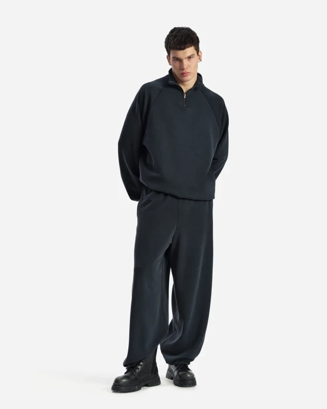 Брюки из модала черные