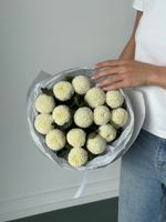 Букет моно из хризантемы 15 шт