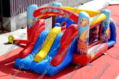 Коммерческий батут "Морской дрифт", 5.5*2.5*2 м