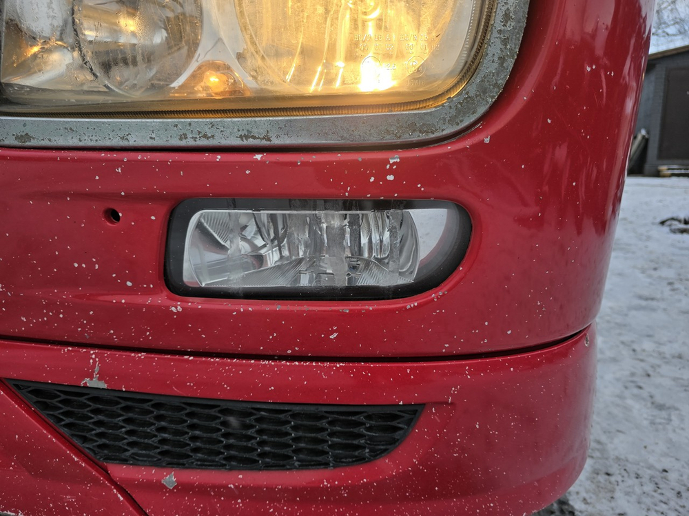 Бампер в сборе ноускат