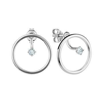 Серьги пуссеты Серебро