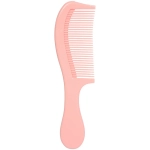 Расческа классическая с ручкой «ЭФЛОДИ», цвет розовый, 20*5см (блистер ЭФЛОДИ)