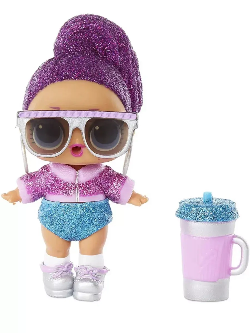 Кукла Лол Lol Hangout Spaces Bling Queen с мебелью Зимняя серия