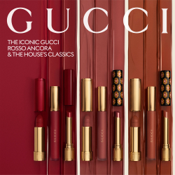 Gucci Gucci Beauty Rouge de Beaute Brillant - Увлажняющая помада оттенок 217 Valeria Rose, 1 g