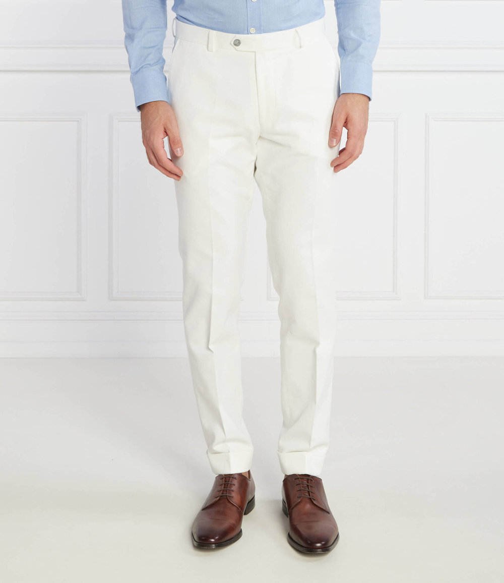 Брюки denz turn up Oscar Jacobson - белый(53905771)