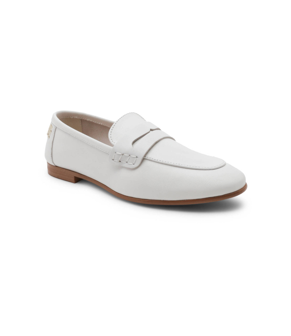 Кожаные мокасины Tommy Hilfiger - белый(FW0FW06991)