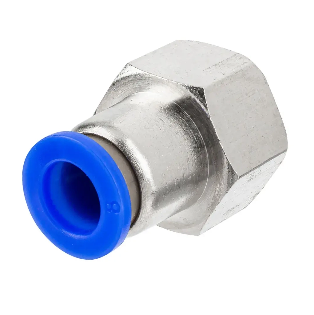 Фитинг для пластиковых трубок 8мм с внутренней резьбой 3/8'' Forsage F-SPCF08-03