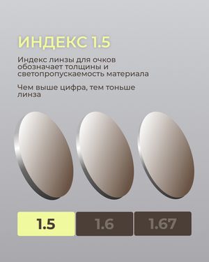 Фотохромная линза для вождения Transitions XTRActive 1.5 Brown