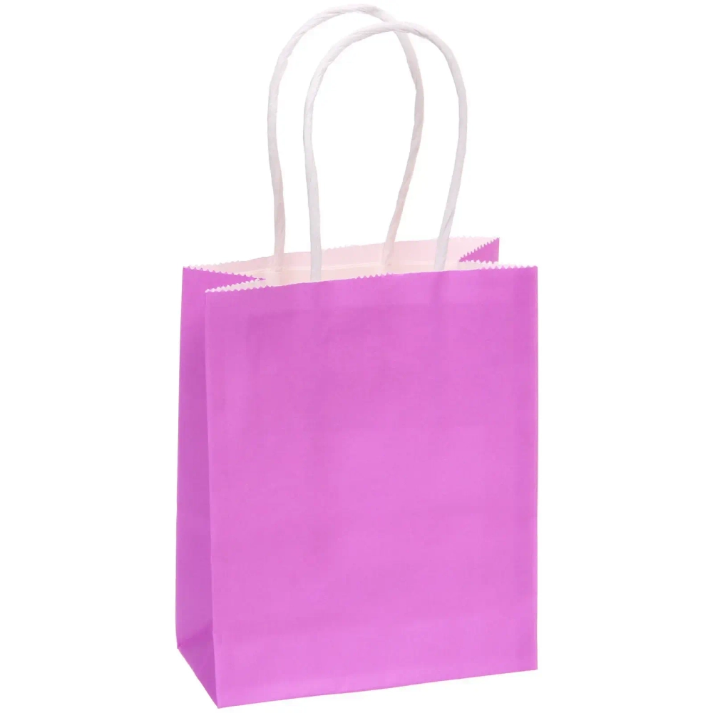 Пакет подарочный «Классика» 15*12*6 см, фиолетовый