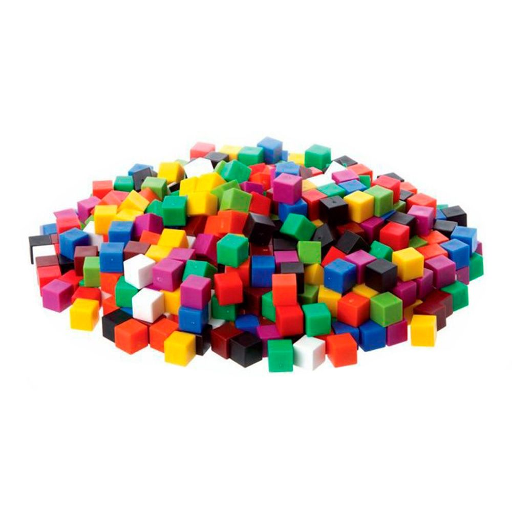 Материал счетный Кубики 1 см, 1000 штук