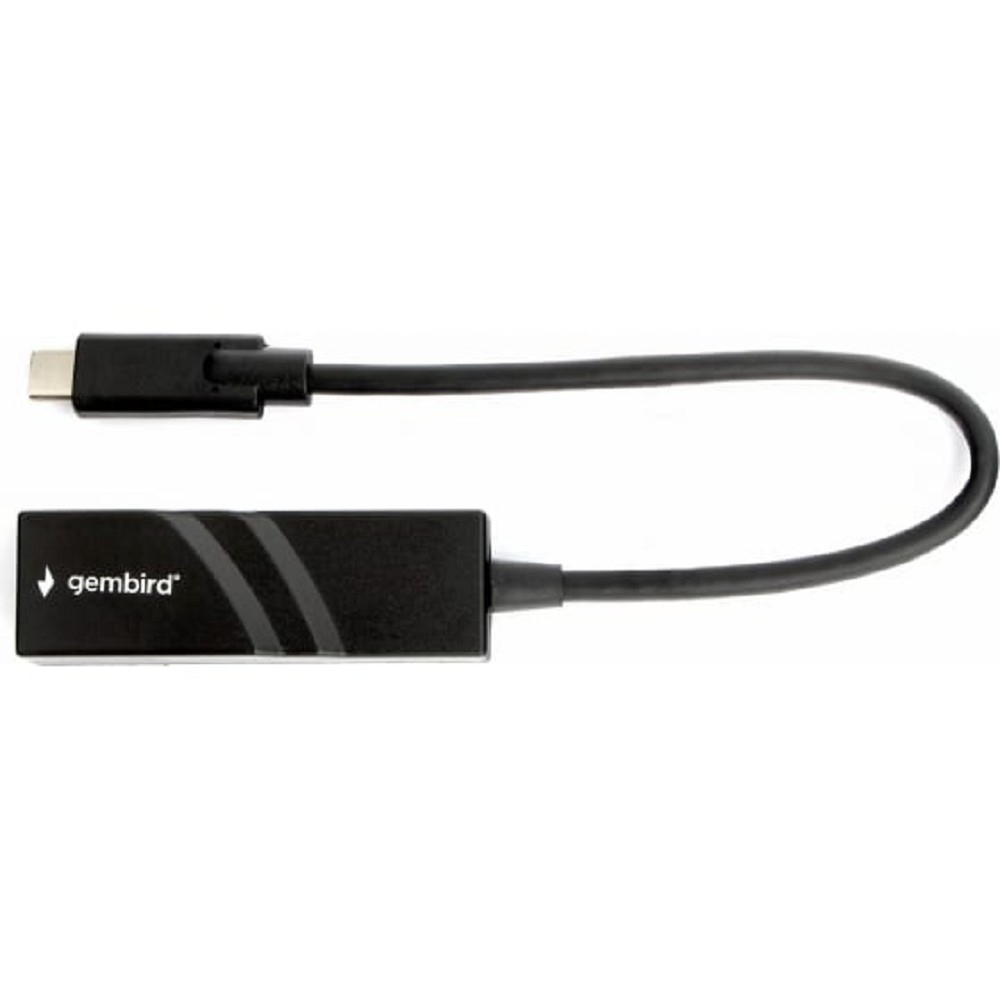 Gembird Сетевой адаптер Ethernet USB C-type - Fast Ethernet adapter (A-CM-LAN-01)