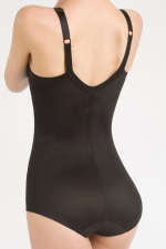 Корсетное боди средней степени коррекции (Размер: 34DD) (Цвет: бежевый)