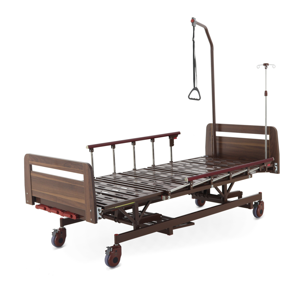 Кровать механическая Med-Mos Е-31 (ЛДСП коричневый)