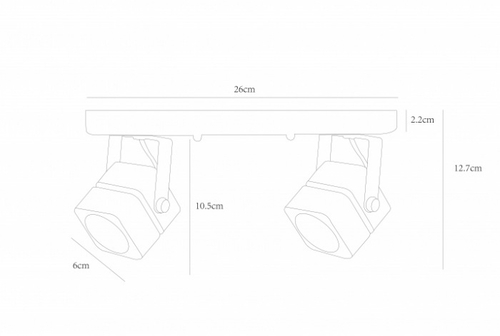 Спот Arte Lamp MISAM A1315PL-2BK