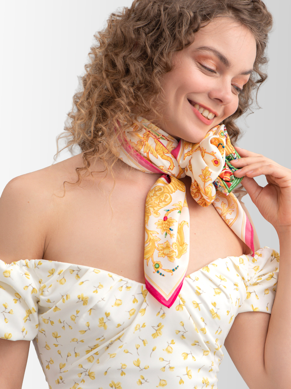 Платок «Собор Василия Блаженного»