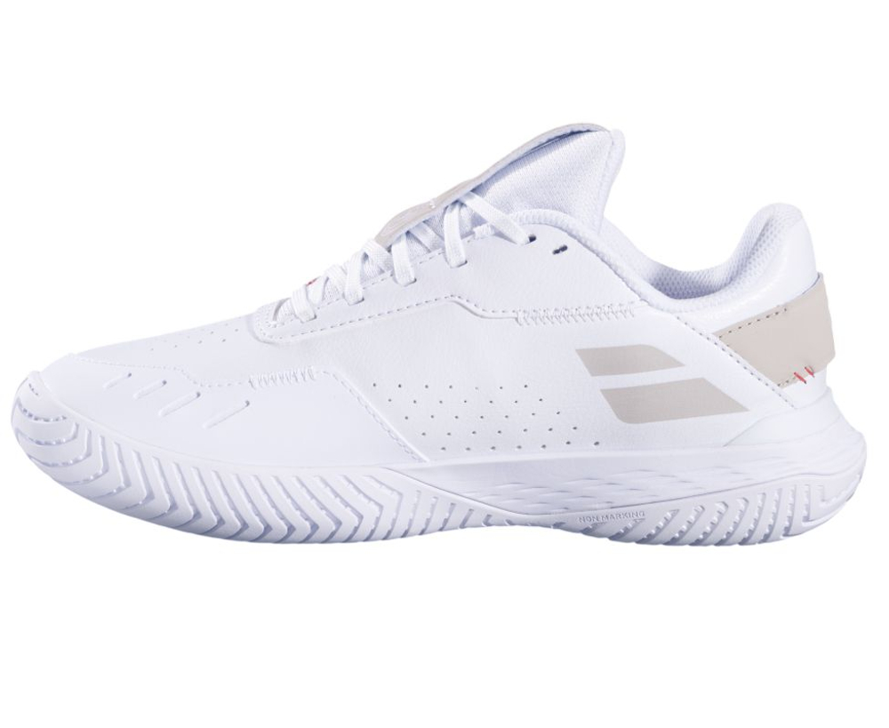 Женские Кроссовки теннисные Babolat SFX Evo Wimbledon All Court - white/grey
