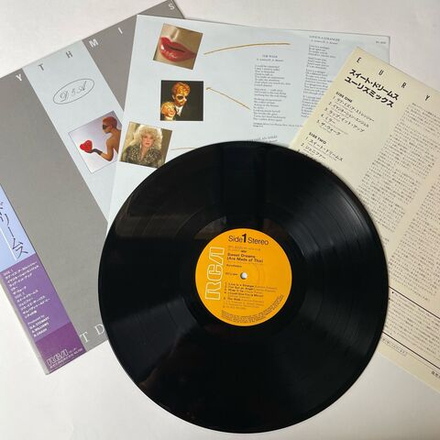 Винтажная виниловая пластинка LP Eurythmics Sweet Dreams (Are Made Of This) (Japan 1983) (Obi) Somebody Told Me