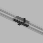 TR1101-BK Прямой соединитель для шинопровода, черный