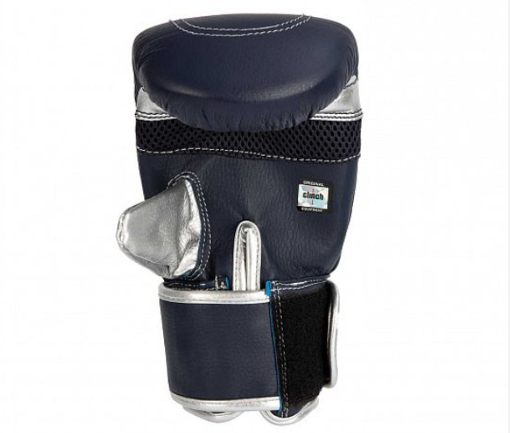 C652 Перчатки снарядные Clinch Prime 2.0 темносине-серебристые (размер S/M)