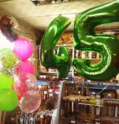 Шары на юбилей №10