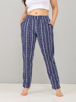 Брюки Б-18/джинсрогожка-оргамент