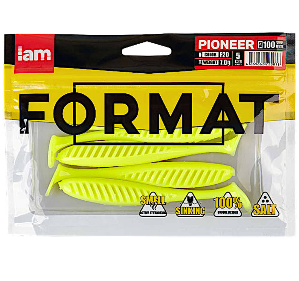 Мягкая приманка IAM Format Pioneer 100мм 7г -