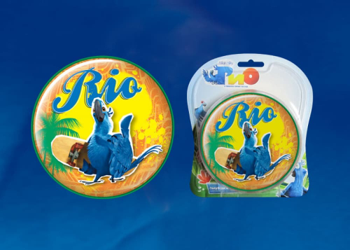 DTL-371 RIO1-12 GREEN Cветильник-ночник круглый, серии “RIO”, включение нажатием на корпус, 5 светодиодов. Питание от 4-х батареек AA (в комплект не в