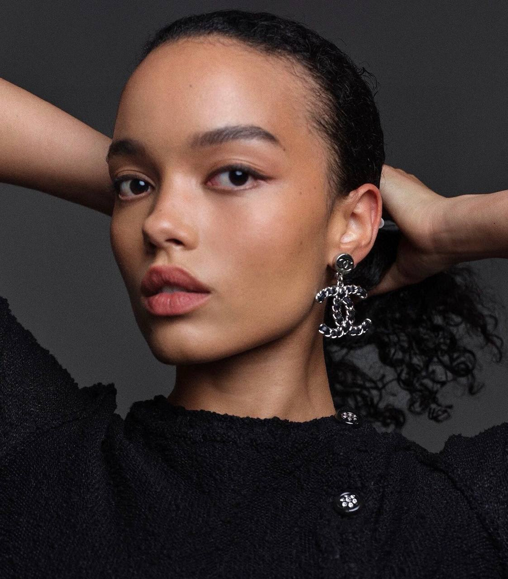 Серьги CHANEL